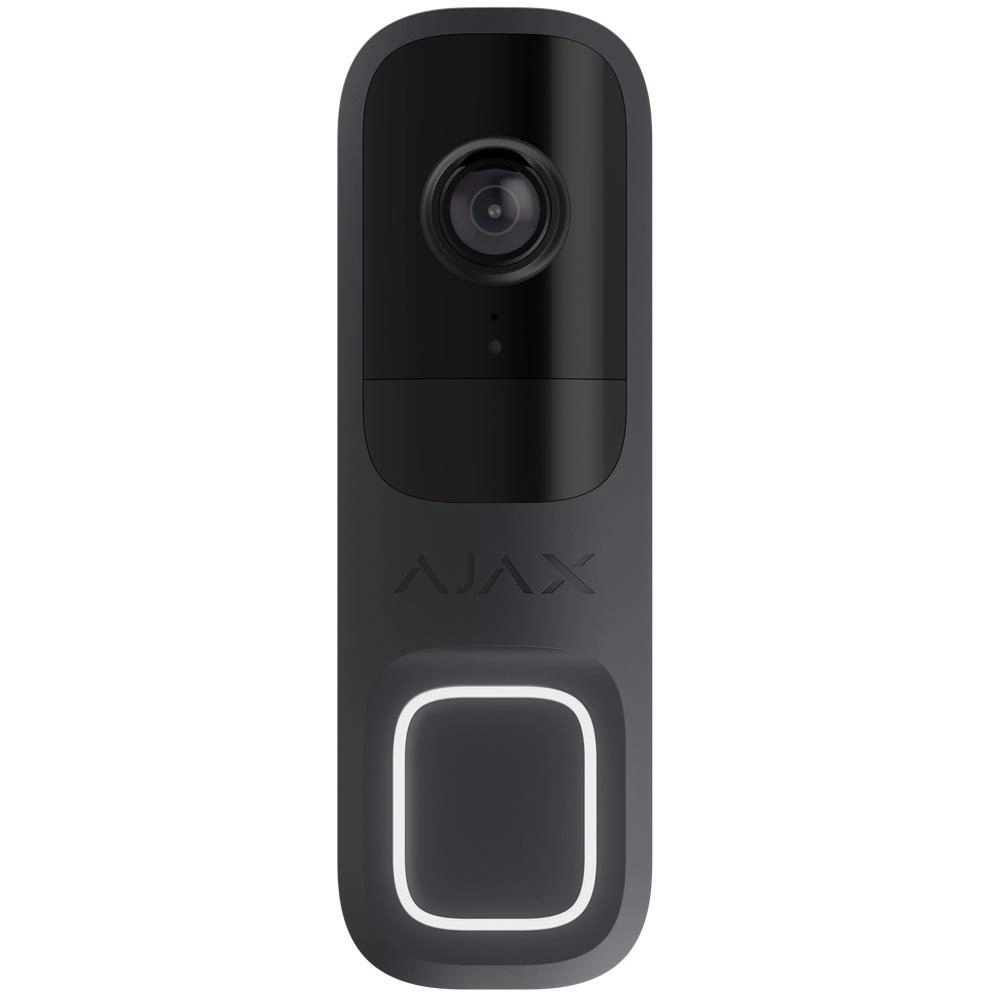 Видеозвонок Ajax Doorbell 4 мп, 155°, ИИ, Graphite (000053537)