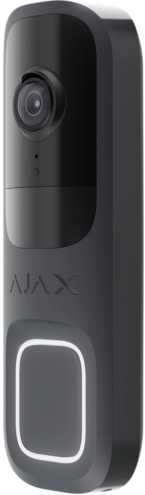 Видеозвонок Ajax Doorbell 4 мп, 155°, ИИ, Graphite (000053537) Фото - 2