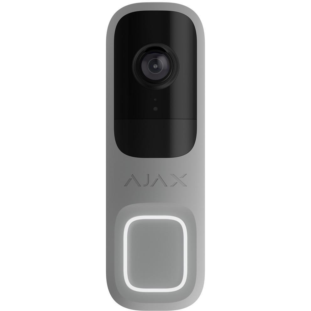 Відеодзвінок Ajax Doorbell 4 мп, 155°, ШІ, Gray (000053538)