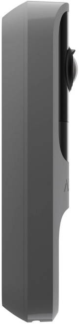 Відеодзвінок Ajax Doorbell 4 мп, 155°, ШІ, Gray (000053538) Фото - 2