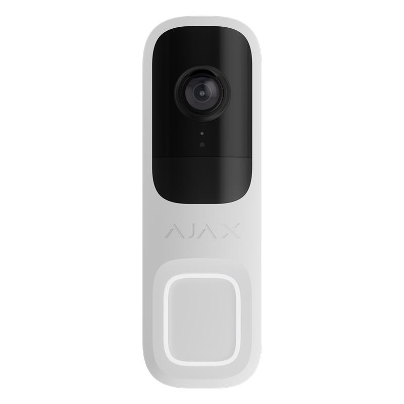 Відеодзвінок Ajax Doorbell 4 мп, 155°, ШІ, White (000053539)