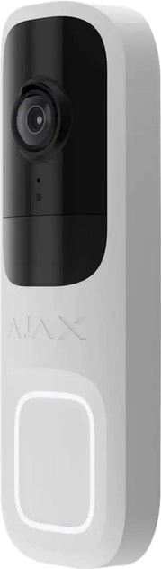 Відеодзвінок Ajax Doorbell 4 мп, 155°, ШІ, White (000053539) Фото - 1