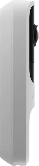 Відеодзвінок Ajax Doorbell 4 мп, 155°, ШІ, White (000053539) Фото - 2
