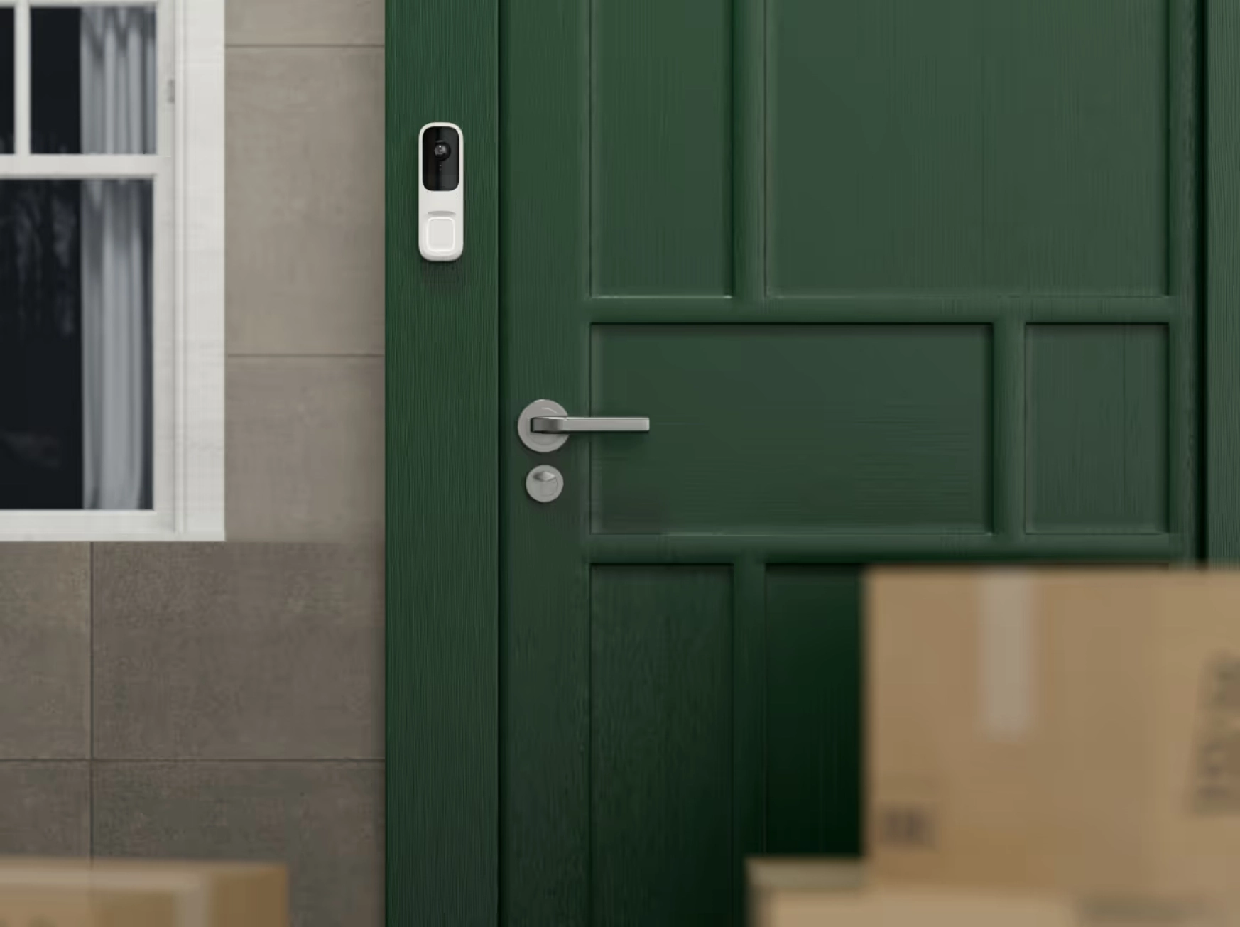 Відеодзвінок Ajax Doorbell 4 мп, 155°, ШІ, White (000053539) Фото - 7