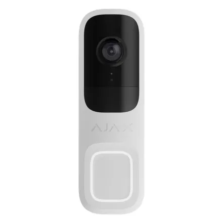 Відеодзвінок Ajax Doorbell 4 мп, 155°, ШІ, White (000053539)