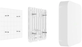 Сетевой видеорегистратор Ajax NVR DC white, 16 каналов, 12V, белый (000053908) Фото - 2