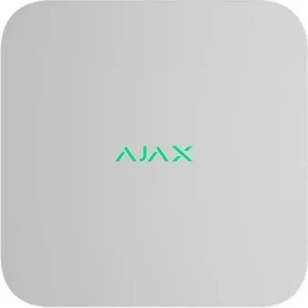 Мережевий відеореєстратор Ajax NVR DC white, 16 каналів, 12V, білий (000053908)