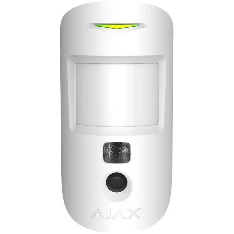 Датчик руху з покращеною фотофіксацією Ajax HDR MotionCam, Jeweller, білий (000054412)