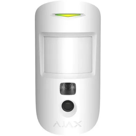 Датчик руху з покращеною фотофіксацією Ajax HDR MotionCam, Jeweller, білий (000054412)