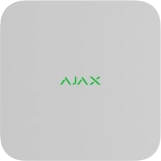 Мережевий відеореєстратор Ajax NVR DC white, 8 каналів, 12V, білий (000055792)
