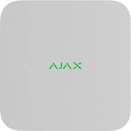 Сетевой видеорегистратор Ajax NVR DC white, 8 каналов, 12V, белый (000055792)