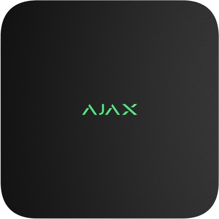 Мережевий відеореєстратор Ajax NVR DC black, 16 каналів, 12V, чорний (000055795)