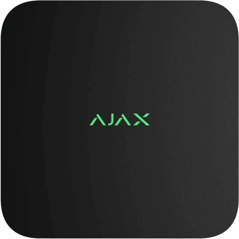 Мережевий відеореєстратор Ajax NVR DC black, 16 каналів, 12V, чорний (000055795)