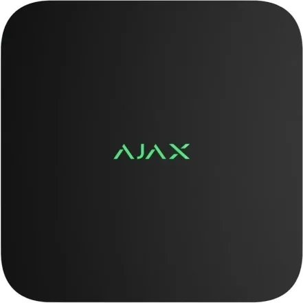 Мережевий відеореєстратор Ajax NVR DC black, 16 каналів, 12V, чорний (000055795)