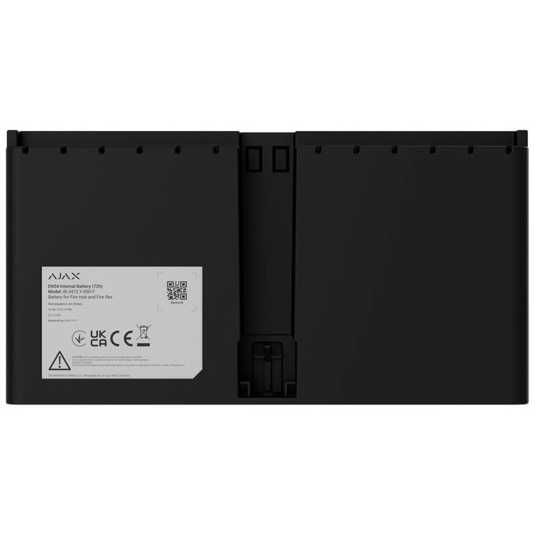 Аккумулятор Ajax EN54 Internal Battery 72h black (000057117)