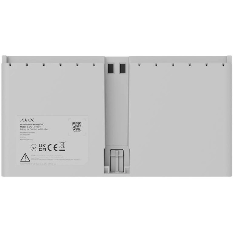 Акумулятор Ajax EN54 Internal Battery 24h white (000057122)