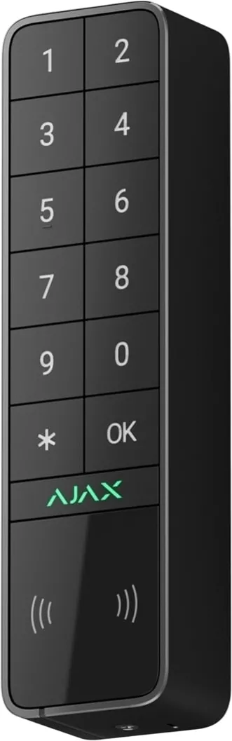 Беспроводная внешняя клавиатура Ajax KeyPad Outdoor Jeweller, графит (000059122) Фото - 1