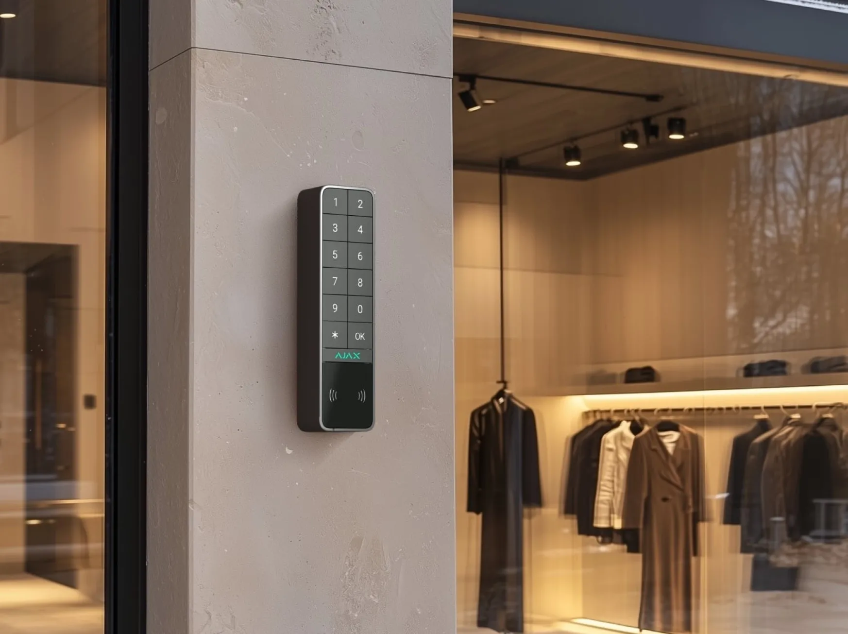 Беспроводная внешняя клавиатура Ajax KeyPad Outdoor Jeweller, графит (000059122) Фото - 7