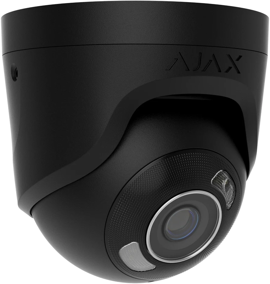 IP-камера проводная Ajax TurretCam HL black, 8мп, 2.8мм (000059519) Фото - 1