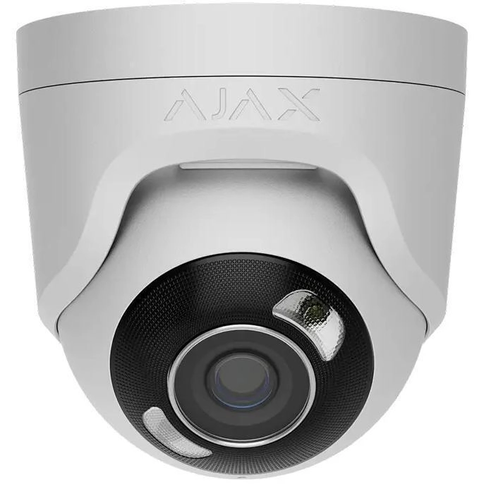 IP-камера проводная Ajax TurretCam HL white, 8Мп, 4мм (000059520)