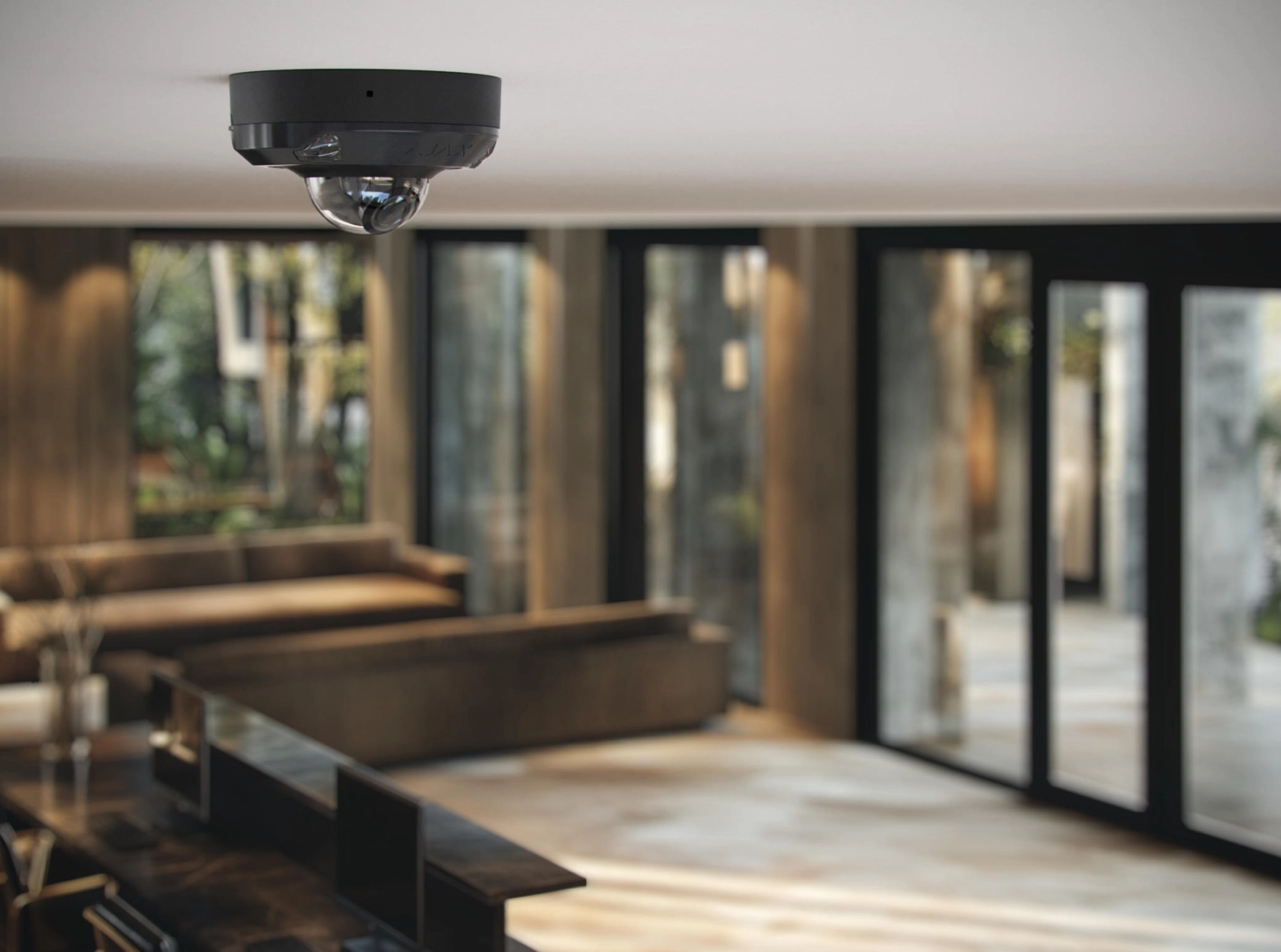 IP-камера провідна Ajax DomeCam Mini HL black, 8Мп, 2.8мм (000059527) Фото - 6