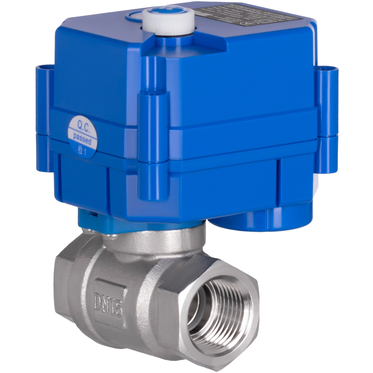 Кран кульовий з електроприводом 2E HC220B, 1/2", сумісний з Ajax (2E-HC220B-1/2)
