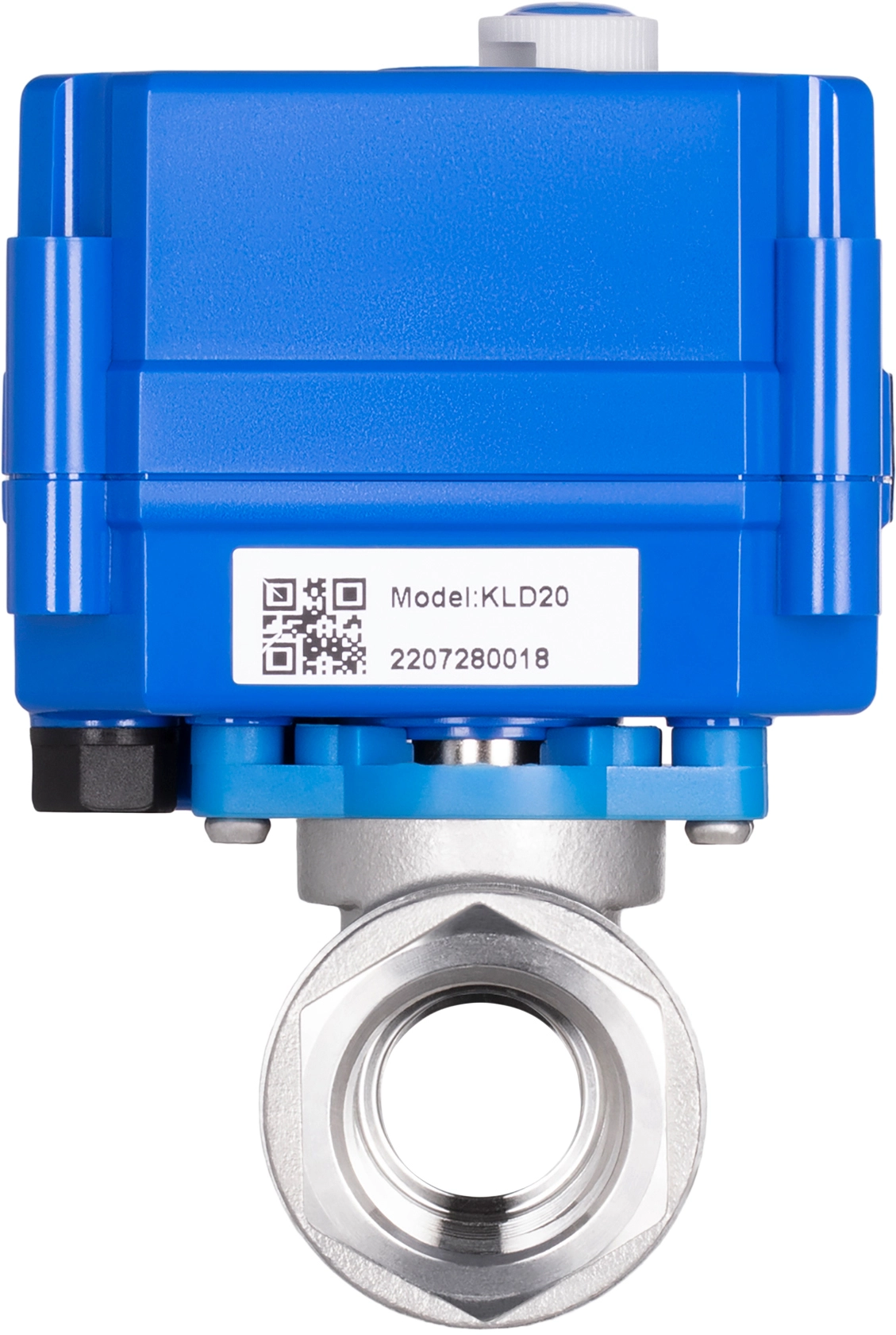 Кран кульовий з електроприводом 2E HC220B, 1/2", сумісний з Ajax (2E-HC220B-1/2) Фото - 1