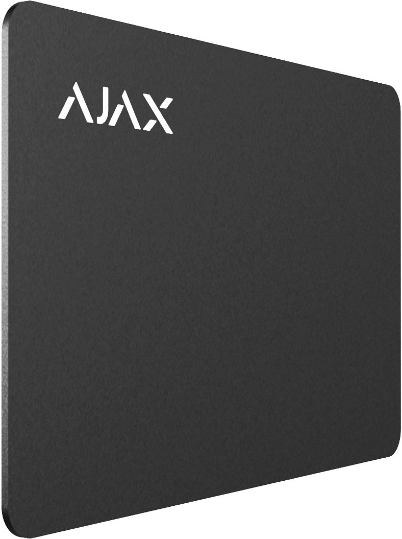 Карточка Ajax Pass 1шт, Jeweler, бесконтактная, черный (AP1PB) Фото - 1