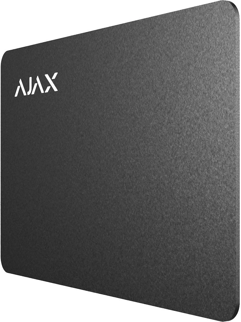 Карточка Ajax Pass 1шт, Jeweler, бесконтактная, черный (AP1PB) Фото - 2