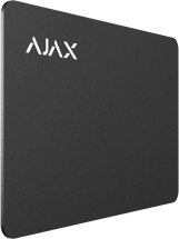Карточка Ajax Pass 1шт, Jeweler, бесконтактная, черный (AP1PB) Фото - 1