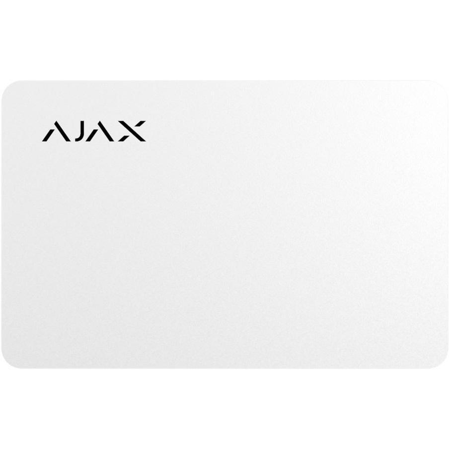 Карточка Ajax Pass 1шт, Jeweler, бесконтактная, белый (AP1PW)