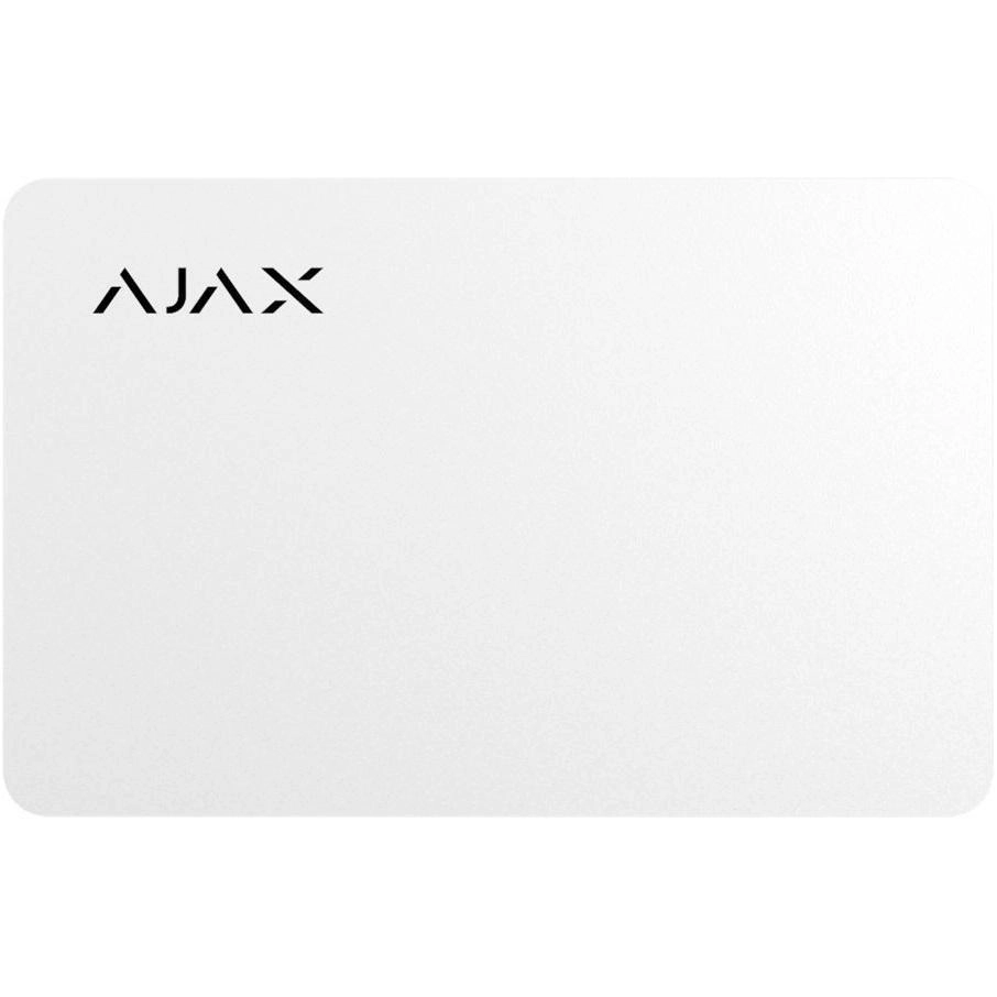 Картка Ajax Pass 1шт, Jeweler, безконтактна, білий (AP1PW)