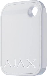 Брелок Ajax Tag 1шт, jeweller, безконтактний, білий (AT1PW) Фото - 2