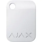 Брелок Ajax Tag 1шт, jeweller, бесконтактный, белый (AT1PW)
