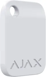 Брелок Ajax Tag 1шт, jeweller, бесконтактный, белый (AT1PW) Фото - 1
