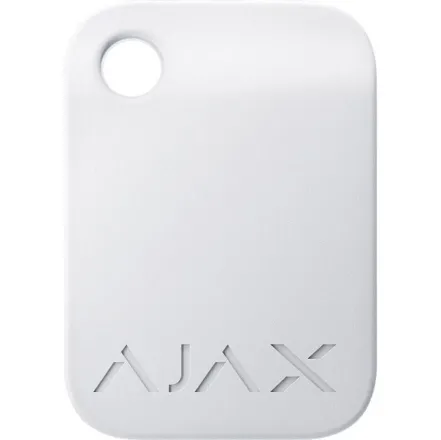 Брелок Ajax Tag 1шт, jeweller, безконтактний, білий (AT1PW)