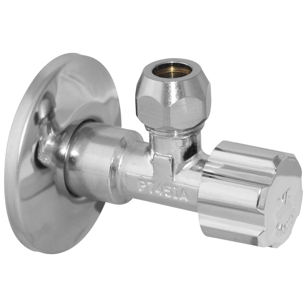 Кран вентильний для сантехприладів  Ø1/2" х 3/8"  VA Albertoni (C406281)