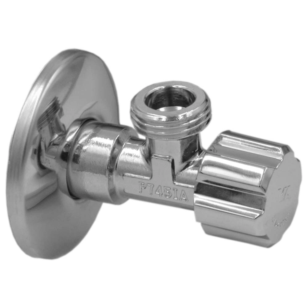 Кран вентильный для сантехприборов Ø1/2" х 1/2" VA Albertoni (C408681)