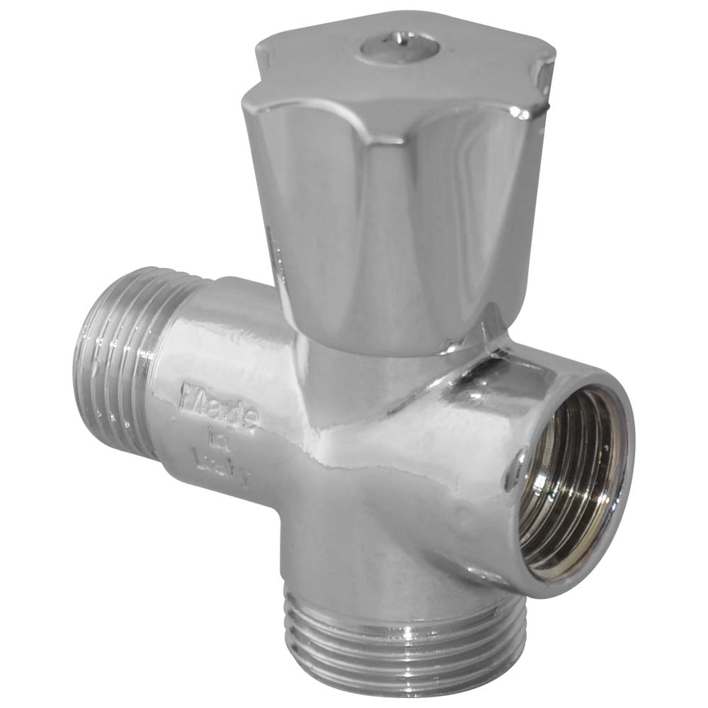 Кран прохідний вентильний  Ø1/2" х 3/4" х 1/2"  VA Albertoni (D906489)