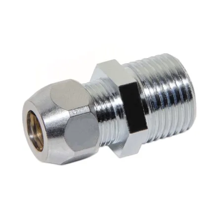 Переходник хром Ø10 х 1/2 "С VA Albertoni (G02503)