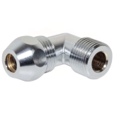 Коліно хром  Ø10 х 1/2" З  VA Albertoni (G02533)
