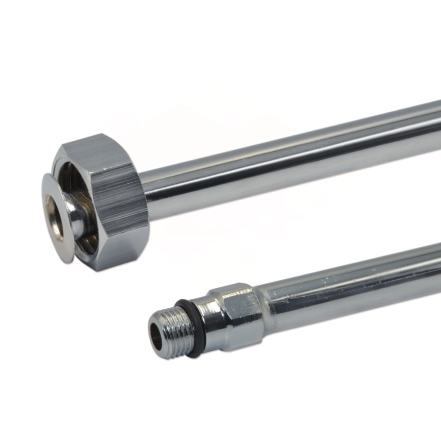 Трубка для змішувача  М10 х 1/2"В  хромована  L=0,6 м  VA Albertoni (K042060)