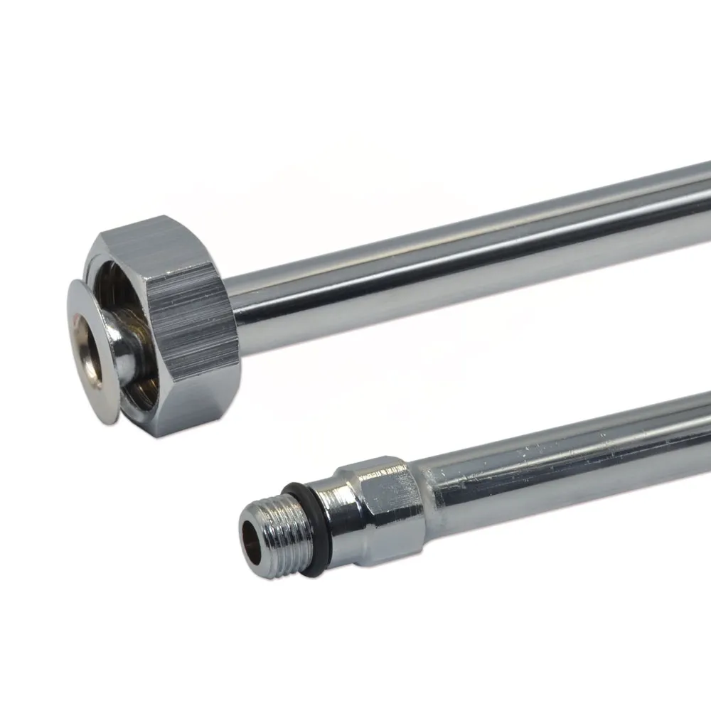 Трубка для смесителя М10 х 1/2 "В хромированная L=1,2 м VA Albertoni (K042120)