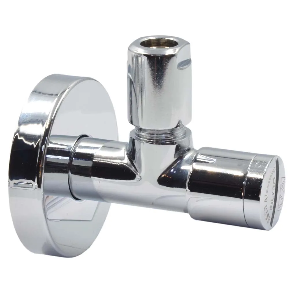 Кран с фильтром LINEA вентильный для сантехприборов Ø1/2" х 3/8"  VA Albertoni (L143481)