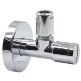 Кран с фильтром LINEA вентильный для сантехприборов Ø1/2" х 3/8"  VA Albertoni (L143481)