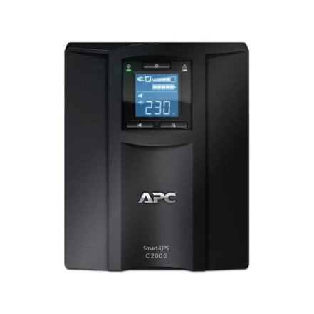 Джерело безперебійного живлення APC Smart-UPS C 2000VA/1600W, LCD, USB, 6xC13, 1xC19