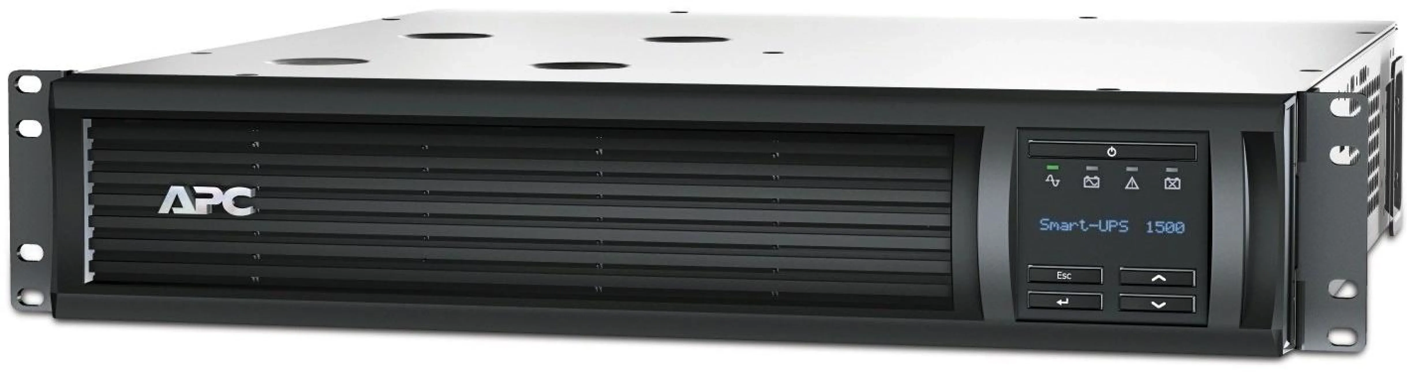 Джерело безперебійного живлення APC Smart-UPS 1500VA/1000W, RM 2U, LCD, USB, SmartConnect, 4xC13