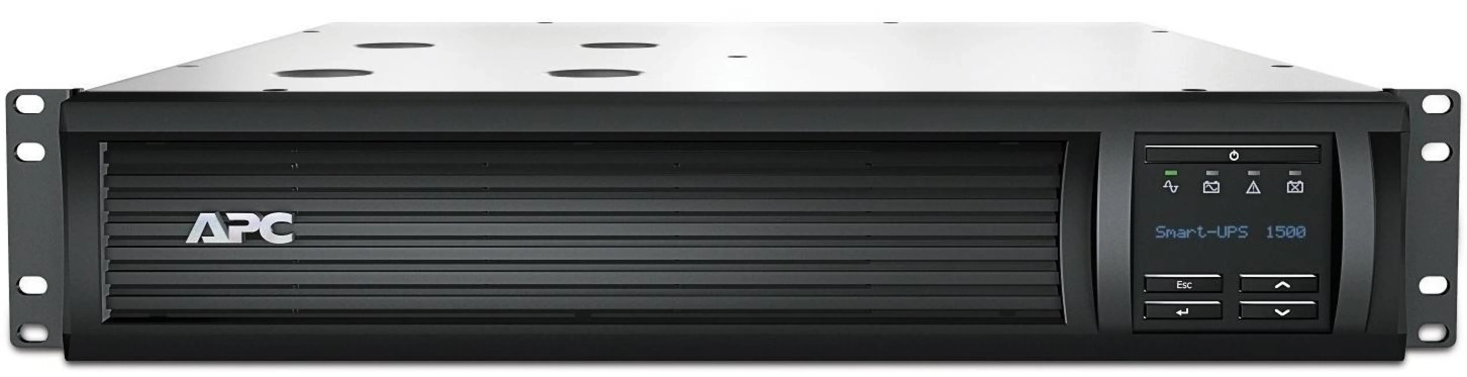 Джерело безперебійного живлення APC Smart-UPS 1500VA/1000W, RM 2U, LCD, USB, SmartConnect, 4xC13 Фото - 1