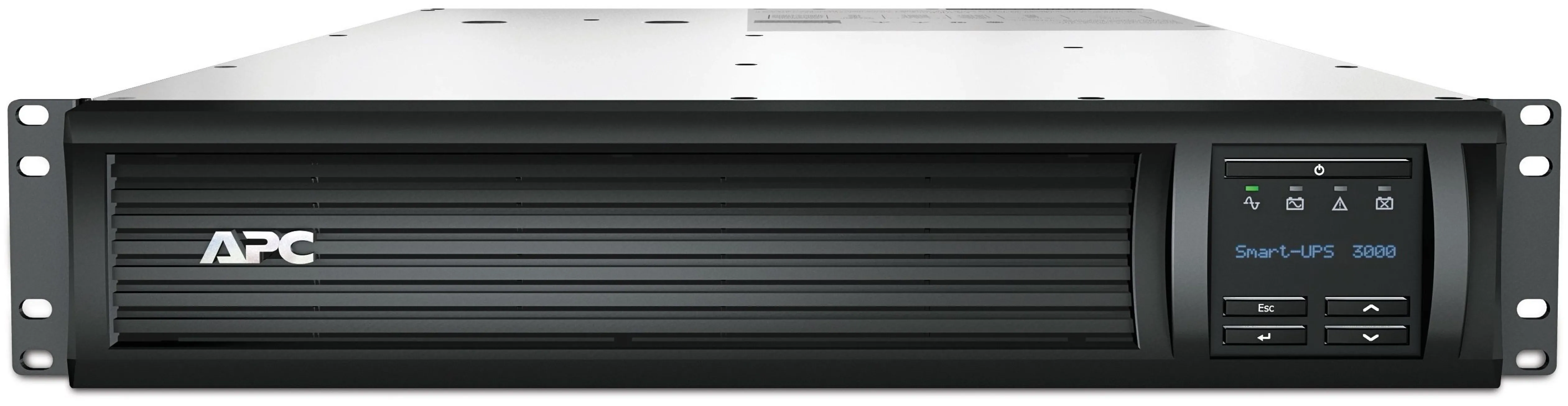 Джерело безперебійного живлення APC Smart-UPS 3000VA/2700W, RM 2U,LCD, USB, SmartConnect, 8xC13, 1xC19 Фото - 1