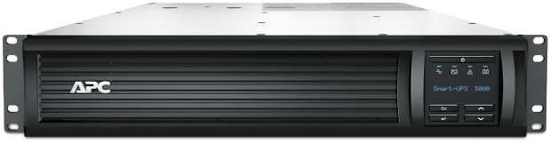 Источник бесперебойного питания APC Smart-UPS 3000VA/2700W, RM 2U,LCD, USB, SmartConnect, 8xC13, 1xC19 Фото - 1